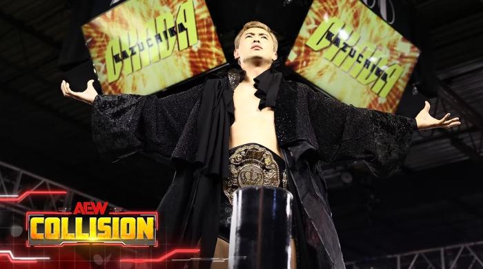Kazuchika Okada retiene el Campeonato Unificado en AEW Collision Kazuchika Okada retiene el Campeonato Unificado en AEW Collision