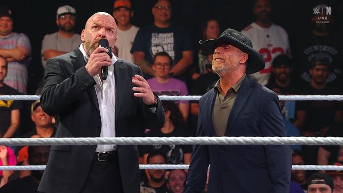 Triple H, Shawn Michaels y William Regal se reúnen en NXT Homecoming Triple H, Shawn Michaels y William Regal se reúnen en NXT Homecoming
