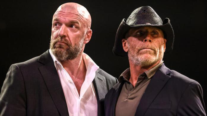 Triple H and Shawn Michaels 