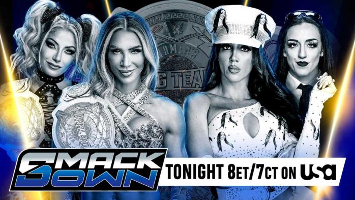 Alexa Bliss y Charlotte Flair defenderá los títulos por parejas de WWE en SmackDown