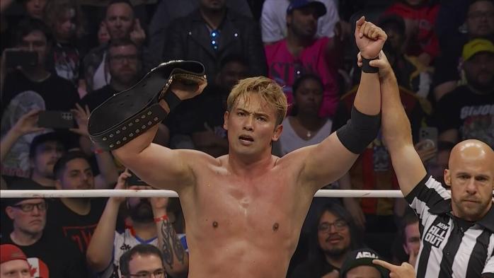 Kazuchika Okada se mantiene como Campeón Unificado en AEW All Out 2025