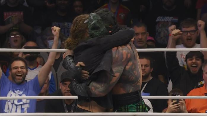 Jack Perry y Luchasaurus se reúnen en AEW All Out 2025 Jack Perry y Luchasaurus se reúnen en AEW All Out 2025