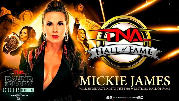 Mickie James será introducida al TNA Hall of Fame