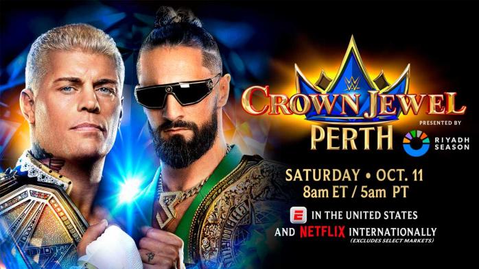 Así está la cartelera de WWE Crown Jewel 2025