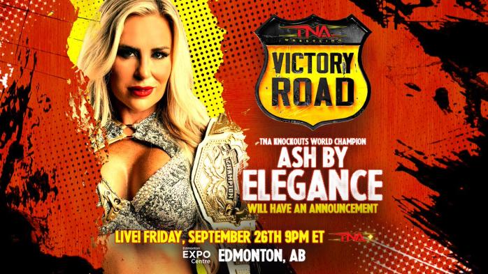 Ash By Elegance llevará a cabo un anuncio en TNA Victory Road