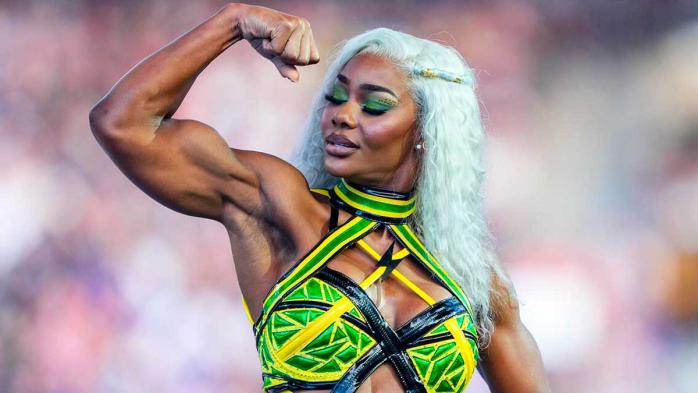Jade Cargill muestra su gran corte sufrido en SmackDown