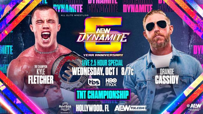 All Elite Wrestling avanza la cartelera del sexto aniversario de AEW Dynamite