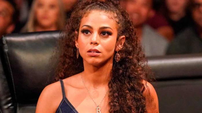 WWE muestra accidentalmente a Samantha Irvin en No Mercy