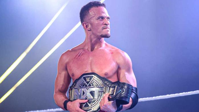 Ricky Saints reacciona a su coronación en WWE No Mercy