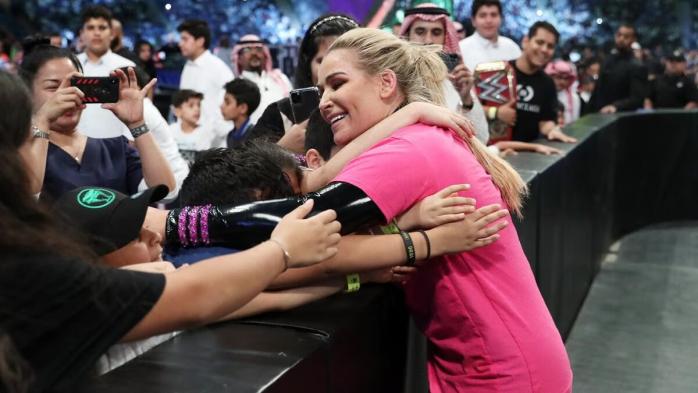 Natalya agradece a Vince McMahon por llevar la lucha femenina a Arabia Saudita