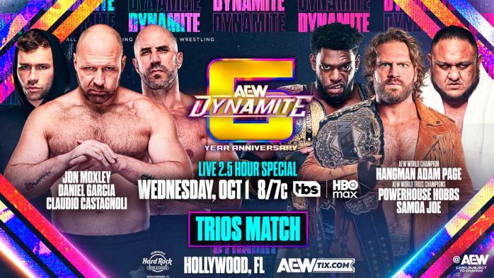 Previa AEW Dynamite 1 de octubre de 2025: cartelera y horarios