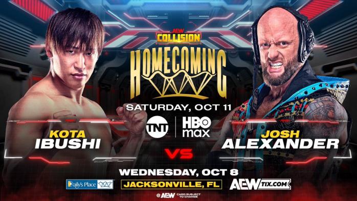 Kota Ibushi disputará su primer combate en AEW Collision la próxima semana