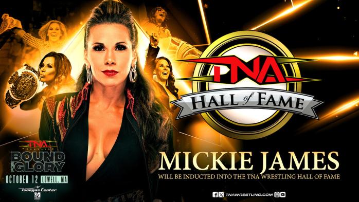 Mickie James será presentada al Hall of Fame de TNA en Bound for Glory