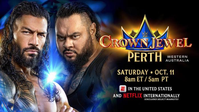 Roman Reigns y Bronson Reed se enfrentarán nuevamente en WWE Crown Jewel
