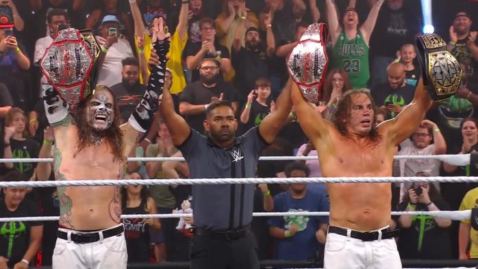 The Hardy Boyz ganan los Campeonatos por Parejas de NXT
