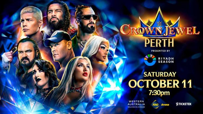 WWE confirma qué superestrellas estarán en Perth para Crown Jewel