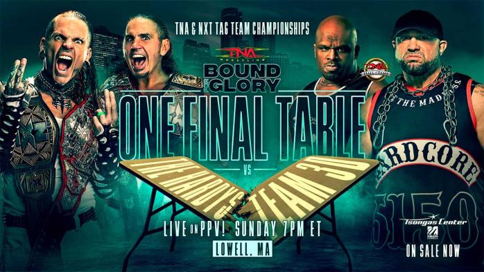 The Hardys pondrán en juego los títulos de NXT en Bound For Glory