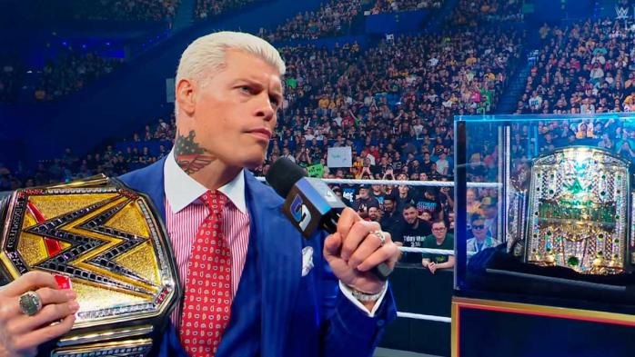 Cody Rhodes asegura que Seth Rollins no podrá vencerlo en WWE Crown Jewel Cody Rhodes asegura que Seth Rollins no podrá vencerlo en WWE Crown Jewel