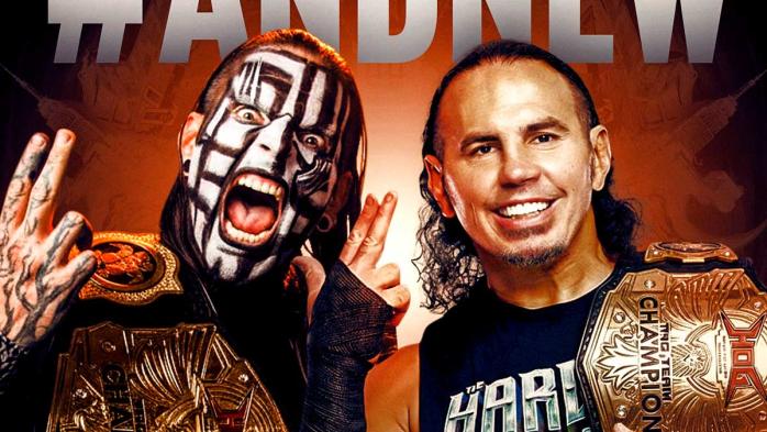 Matt y Jeff Hardy añaden los campeonatos de HOG a su actual colección Matt y Jeff Hardy añaden los campeonatos de HOG a su actual colección