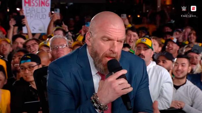 El público de Crown Jewel se ceba con Triple H y carga contra WWE