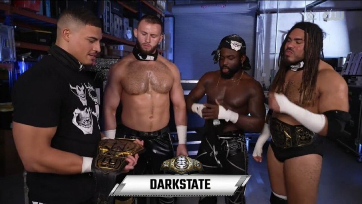 Dion Lennox cede el Campeonato de Parejas de NXT a Saquon Shugars