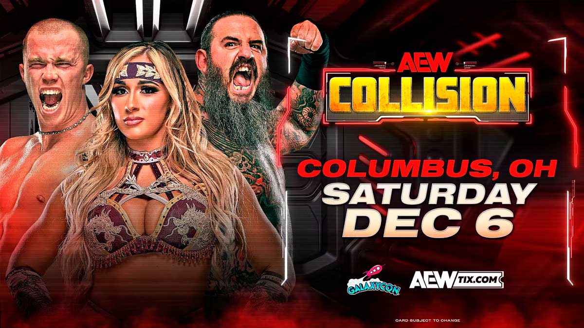 AEW confirma tres combates de la Blue League para el 6 de diciembre en Collision