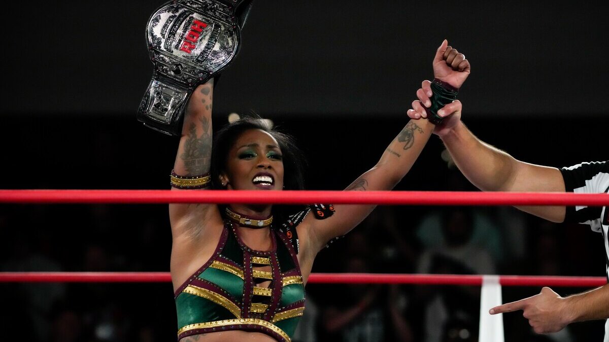 Red Velvet se convierte en la nueva Campeona Mundial TV en ROH Final Battle