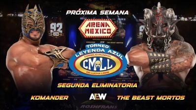 Komander vs. The Beast Mortos 