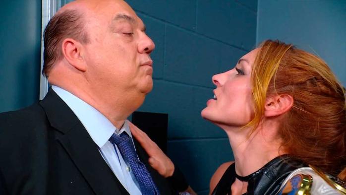 Becky Lynch se encara con Paul Heyman en WWE Raw