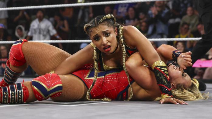 Kelani Jordan retiene el Campeonato Mundial de las Knockouts en WWE NXT Kelani Jordan retiene el Campeonato Mundial de las Knockouts en WWE NXT