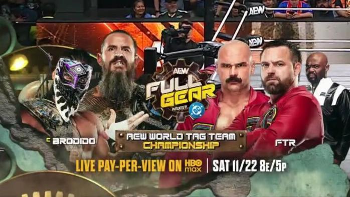 FTR retará a Brodido por los Campeonatos Mundiales de Parejas en AEW Full Gear 2025