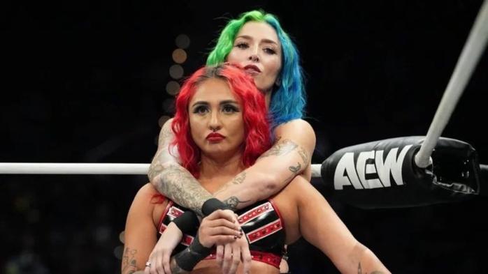 Nixon Newell y Miranda Alize se negaron a perder ante TayJay en AEW Collision