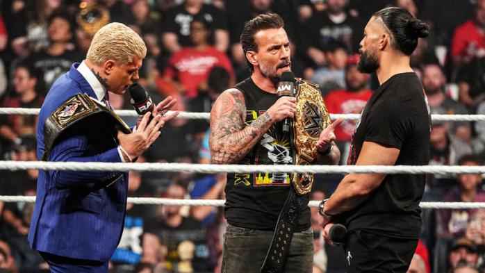 Roman Reigns a Cody Rhodes y CM Punk: "Ese título se vería mejor en mi hombro"