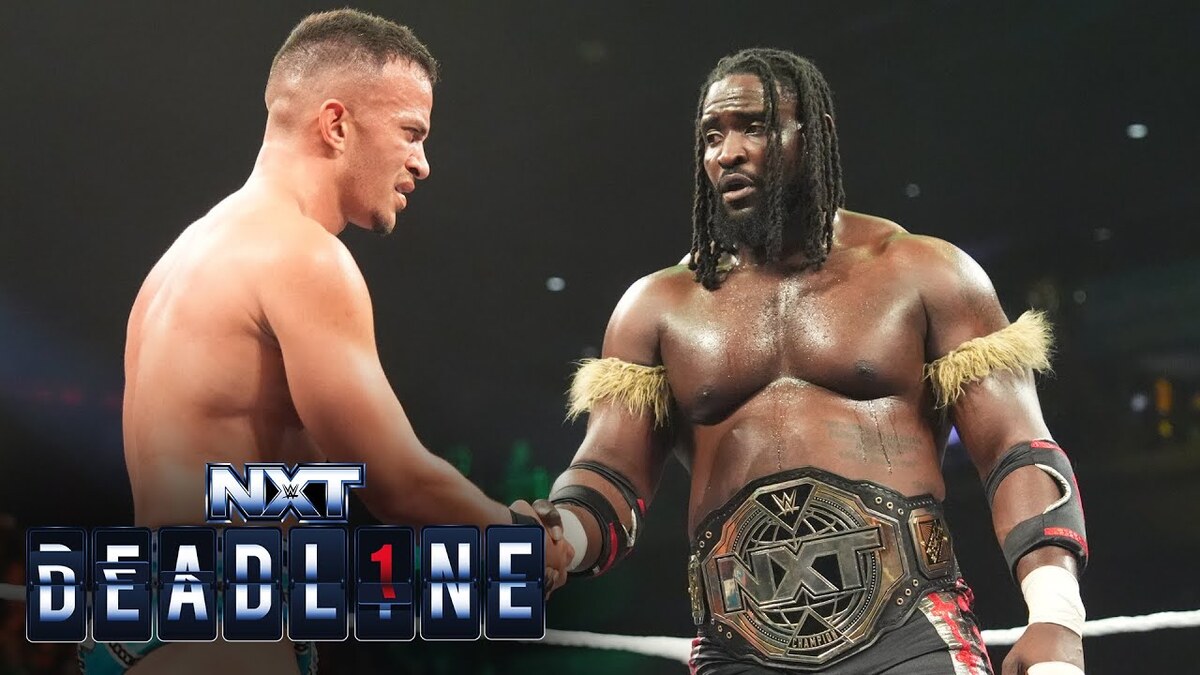 Oba Femi se corona como el nuevo Campeón de NXT en WWE Deadline