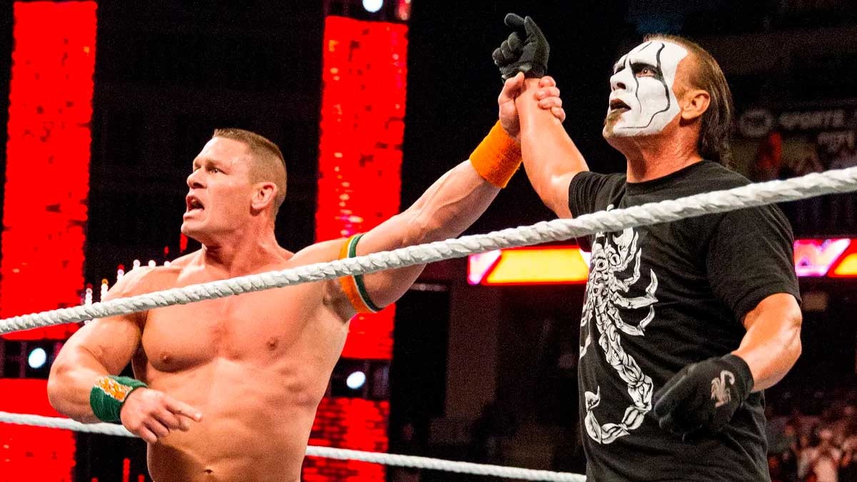 Sting elogia a John Cena y lo califica como "uno de los más grandes de todos los tiempos"