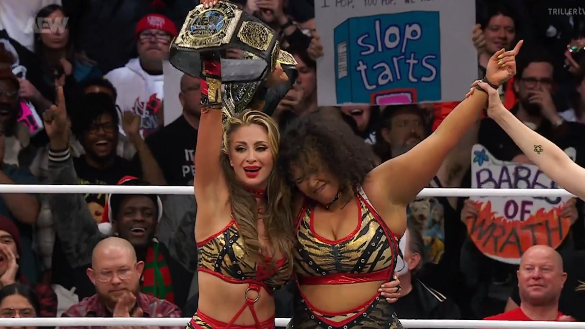 Babes of Wrath se coronan como las primeras Campeonas de Parejas en AEW Dynamite