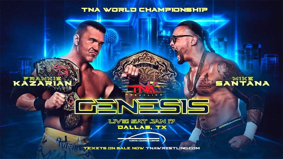 TNA Wrestling confirma los primeros combates de Genesis 2026