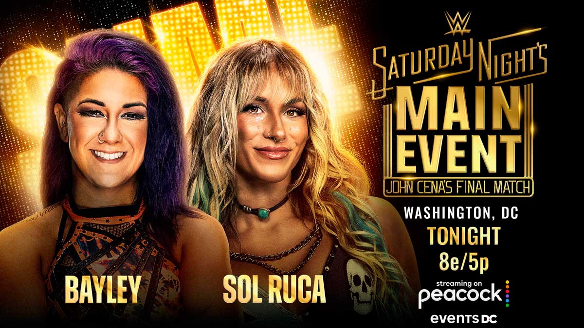 Sol Ruca vence a Bayley en WWE Saturday Night's Main Event