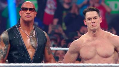 The Rock John Cena