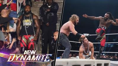 Adam Page and Swerve Strickland 