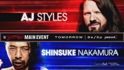 AJ Styles vs. Shinsuke Nakamura
