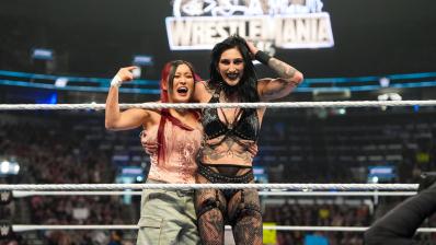 Rhea Ripley and IYO SKY