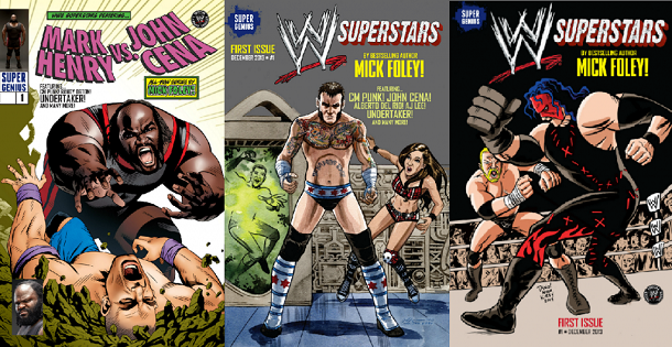 WWE Superstars: el comic