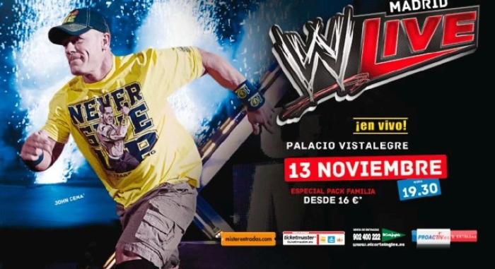 WWE Live Madrid, un show para el recuerdo