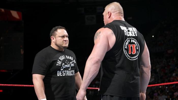 Samoa Joe como aspirante número 1