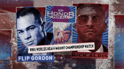 Flip Gordon luchará por el campeonato de NWA en el evento ROH Honor For All
