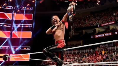 Shinsuke Nakamura se convierte en campeón de Estados Unidos en WWE Extreme Rules