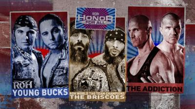 Cartelera final ROH Honor For All