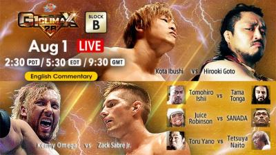 Resultados NJPW G1 Climax - Día 12