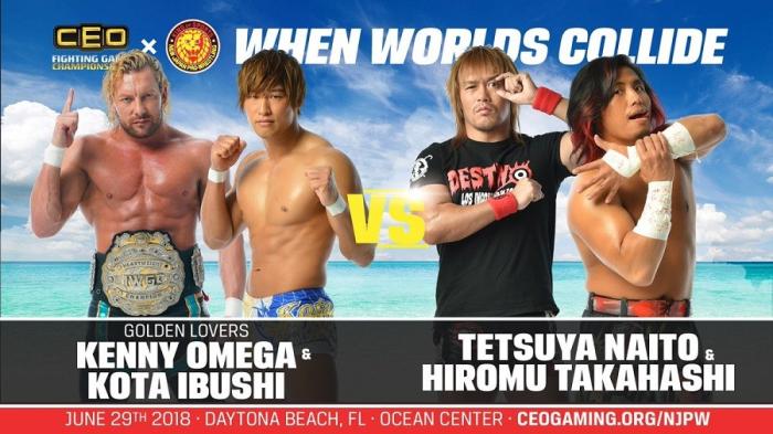 Resultados CEOxNJPW: When Worlds Collide